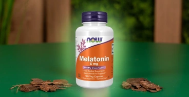 Melatonina NowSuplementos360 cápsulas